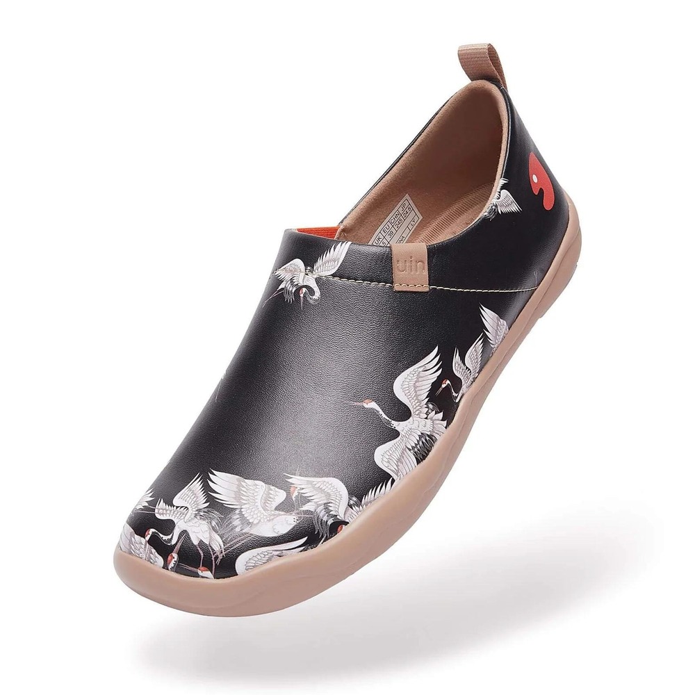 NEW UIN Crane in Dark Toledo Slip On Comfort Shoes Size 9